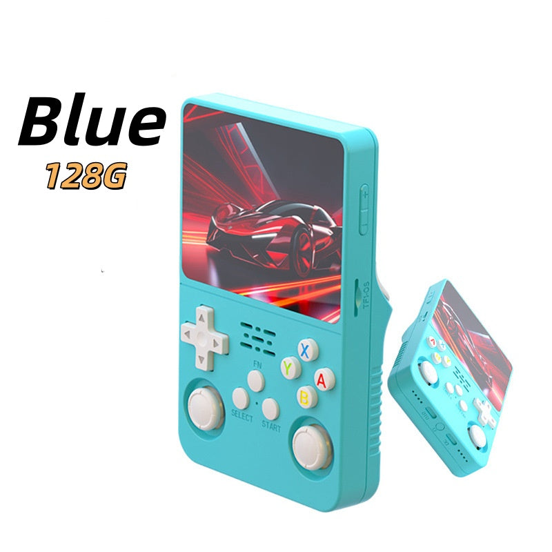 R36S Retro Handheld Game Console – 3.5" IPS Screen, Dual Joysticks, Linux System, 64GB/128GB