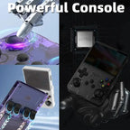 R36S Retro Handheld Game Console – 3.5" IPS Screen, Dual Joysticks, Linux System, 64GB/128GB