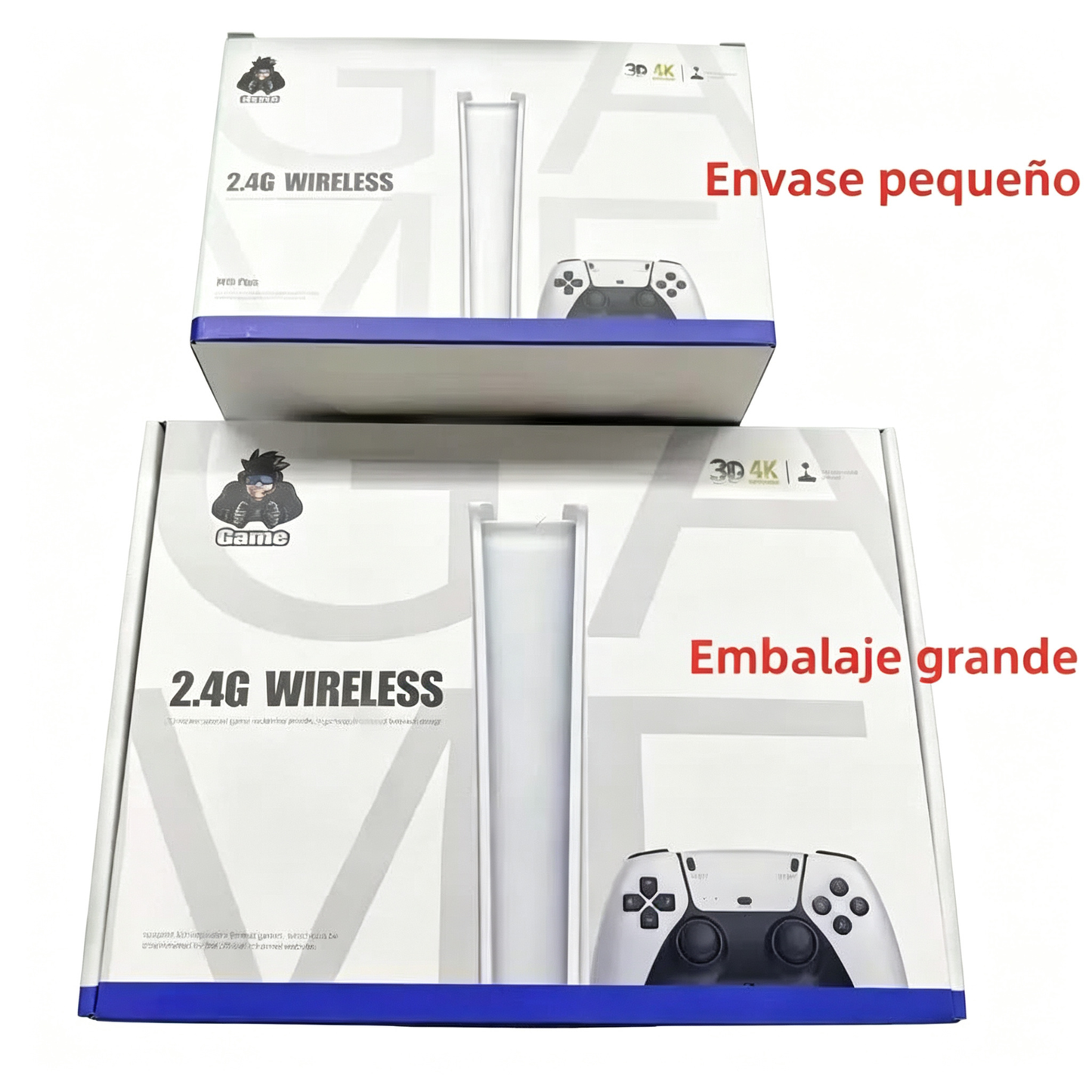 Consola de Juegos M15 128G  | +40000 Juegos Preinstalados | 2 Mandos Inalámbricos!